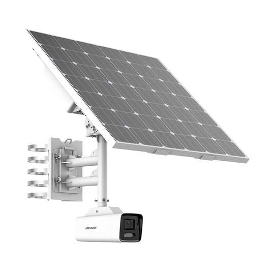SIM通信機能付ソーラーカメラシステム　(ライブ配信・4K解像度）